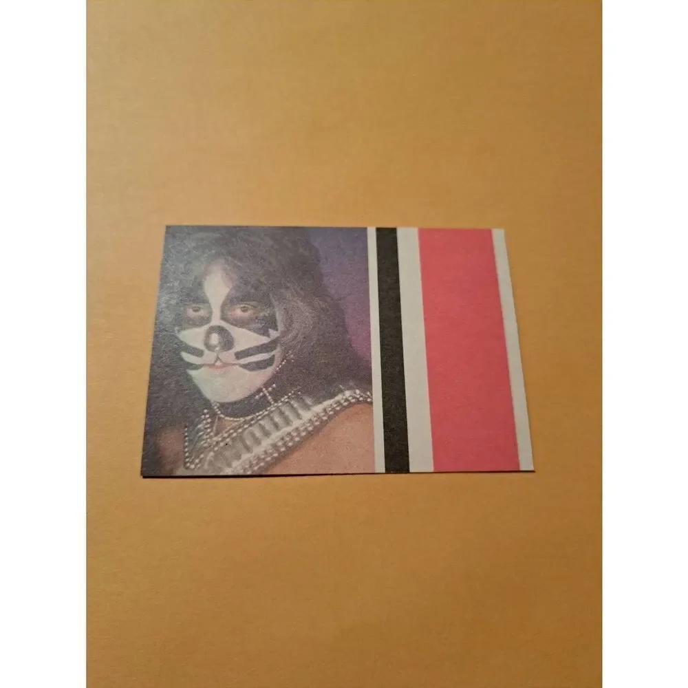 Vintage 1978 Aucoin Management AGRMT KISS Trading Card No 11 Collectible Rock